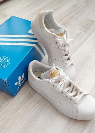 Женские кеды белые adidas originals stan smith h04057 размер 38.5.