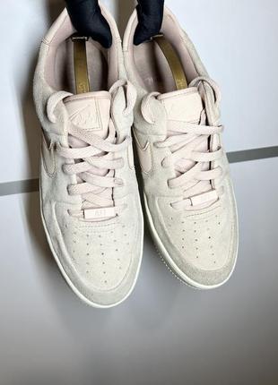 Nike air force 1 pink suede platform women sneakers (замшевы) size 41 26,5 см2 фото