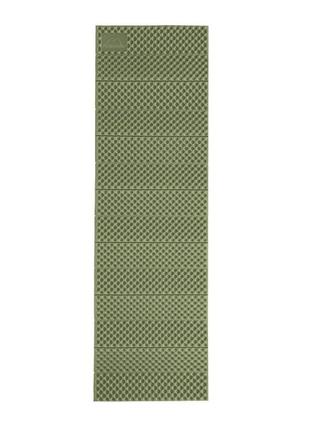 Килимок складний ixpe naturehike nh19qd008, алюмінієва плівка, 185x56х1,8 см, оливковий зелений1 фото
