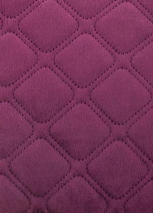 Подушка декоративная "velour" 40*40 см бордовый2 фото