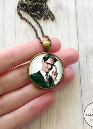 Кулон загадочник эдвард нигма из комиксов диси