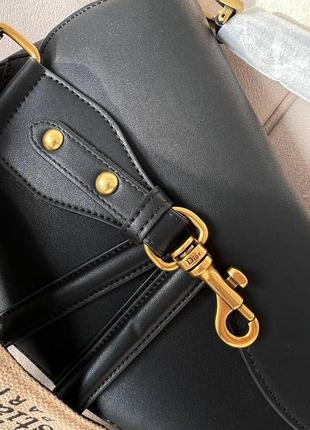 Женская сумка седло из эко-кожи клатч dior saddle диор молодежная, брендовая сумка через плечо6 фото