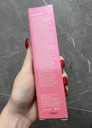 Питательный крем для лица с пептидами yensa pink lotus peptide renewal face cream