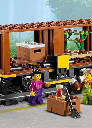 Lego лего city вантажний потяг 60336 (1153 деталей) brickslife7 фото