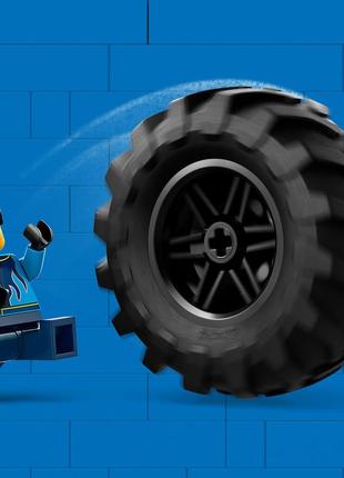 Lego city синя вантажівка-монстр 604029 фото