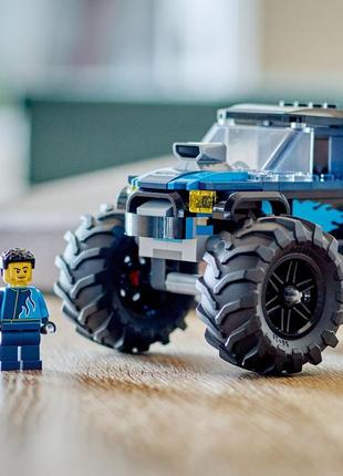 Lego city синя вантажівка-монстр 604028 фото