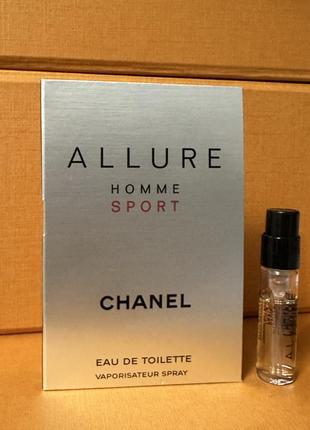 Chanel allure homme sport пробник оригінал