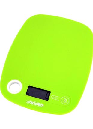 Ваги кухонні електронні mesko ms 3159 green