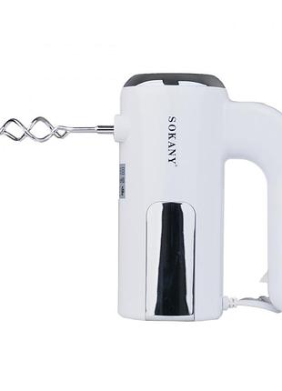 Міксер ручний sokany sk-6640 hand mixer blender 400w міксер занурювальний