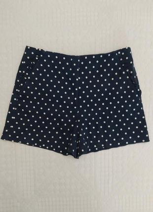 Шорты, от zara, в горошек, коттон