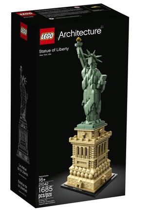Лего мистецтво lego architecturе statue of liberty статуя свободи [[[21042]]]