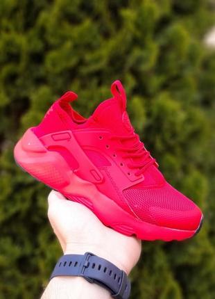 Nike huarache червоні6 фото