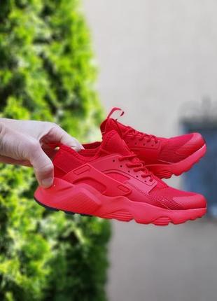 Nike huarache красные5 фото