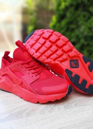 Nike huarache червоні7 фото