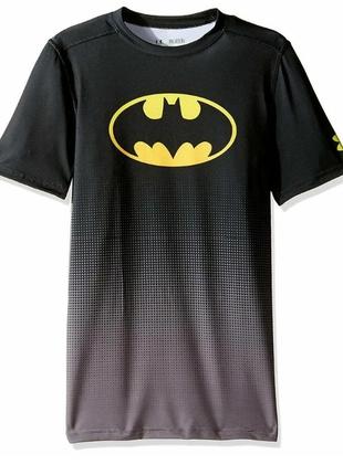 Спортивная компрессионная футболка under armour heatgear,dc batman1 фото