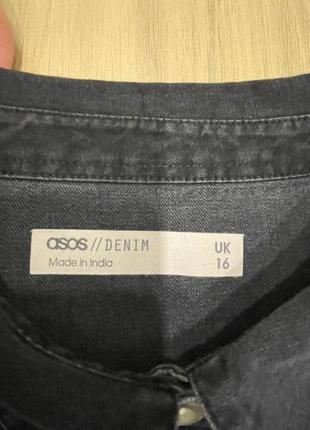 Акция 🎁 стильна джинсова сукня-сорочка asos design h&amp;m levis5 фото