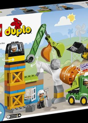 Лего дупло lego duplo будівельний майданчик [10990-] (61 деталей) brickslife