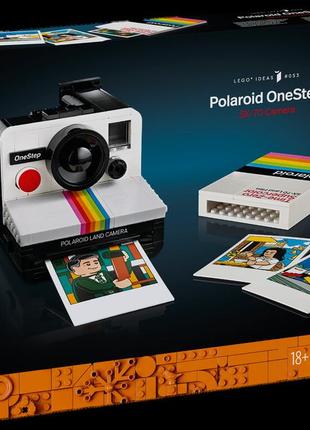 Lego ideas фотоапарат polaroid onestep sx-70 21345