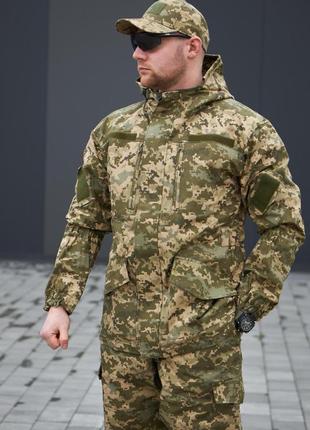Тактическая куртка пиксель зу рип-стоп «горка»