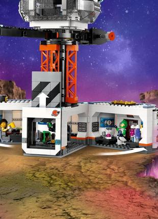 Lego city космічна база й стартовий майданчик для ракети 604344 фото