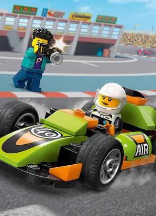Lego [[60399]] лего city зелений автомобіль для перегонів [[60399]]4 фото