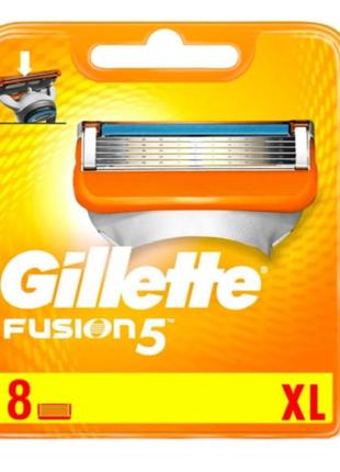 Лазання картр. gillette fusion 8шт житет ф'южн 8шт