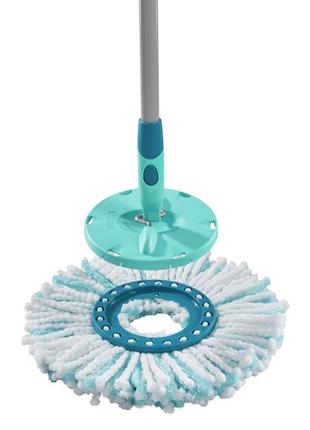 Набір для прибирання leifheit clean twist disc mop ergo відро зі шваброю7 фото