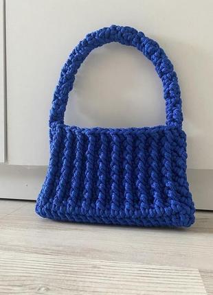 В’язана сумка ручної роботи  crochet bag handmade2 фото