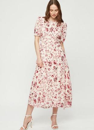 Новое шикарное платье макси "dorothy perkins" большого размера. размер uk20/eur48.2 фото