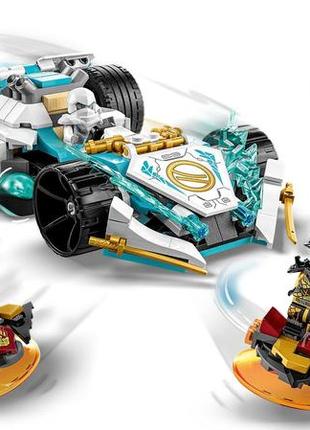 Lego лего ninjago суперсила дракона зейна автомобіль для перегонів спін-джитсу 717914 фото