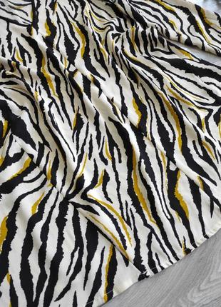 Шикарная стильная легкая блуза леопардовый принт нарядная5 фото