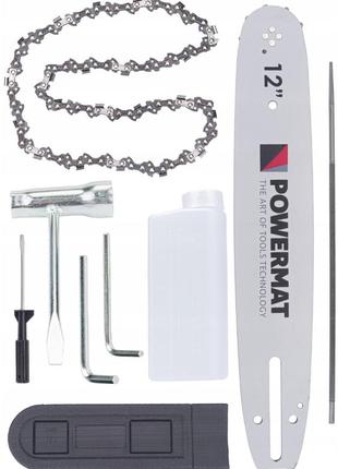 Бензопила powermat 1500вт 2л.с. (польша) 8