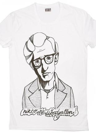 Мужская футболка nikto ne woodyallen3 фото