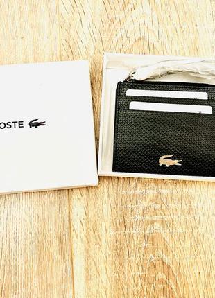 Lacoste кошелек кардхолдер кожа1 фото