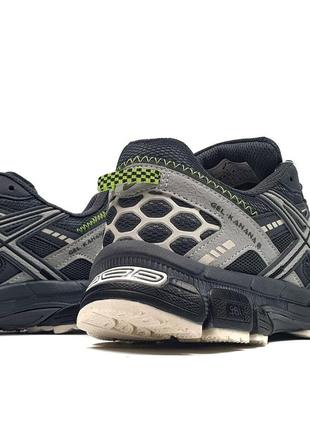 Мужские кроссовки asics gel - kahana 8 dark grey. кроссовки асикс темно- серые9 фото