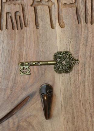 Настінна ключниця львів, вішалка для ключів, декор для дому, на новосілля2 фото