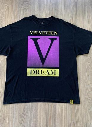 Чоловіча бавовняна футболка з принтом wresling velveteen dream2 фото