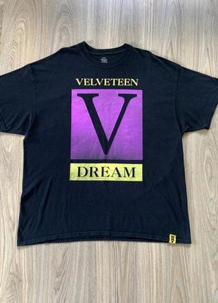 Чоловіча бавовняна футболка з принтом wresling velveteen dream1 фото
