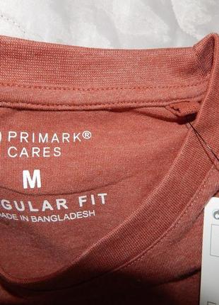 Мужская футболка primark cares оригинал р.48 078fmls  (только в указанном размере, только 1 шт)7 фото