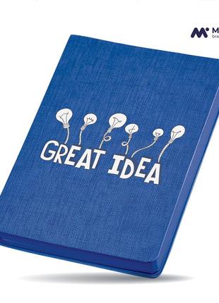 Блокнот а5 great idea синий (92288-4107-bl)