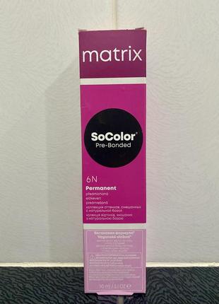 Краска для волос матрикс 6n