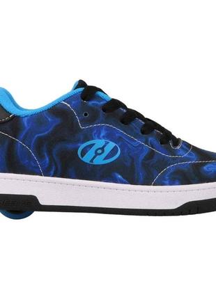 Роликові кросівки heelys sleek (ahe00225001) black/dark blue (32)1 фото