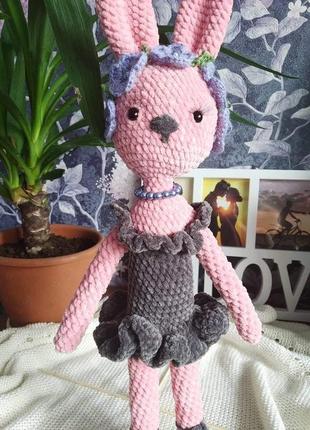 Іграшка зайка балерина 3