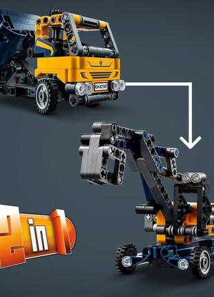 Lego лего techniс самоскид 42147 (177 деталей) brickslife4 фото