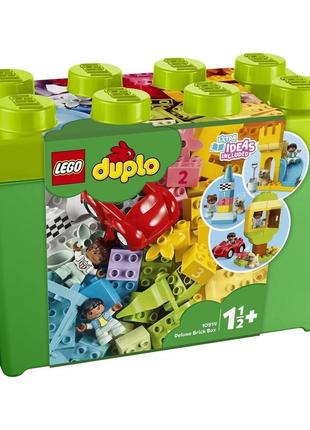 Lego duplо deluxe лего велика коробка з кубиками 10914 (85 деталей) brickslife