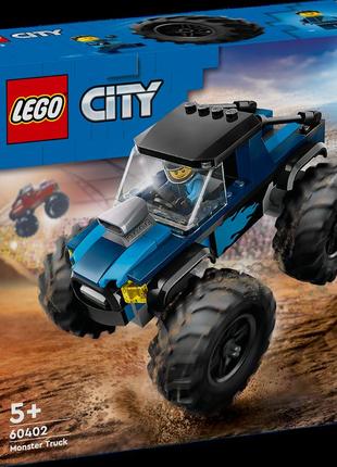 Lego city синя вантажівка-монстр 60402