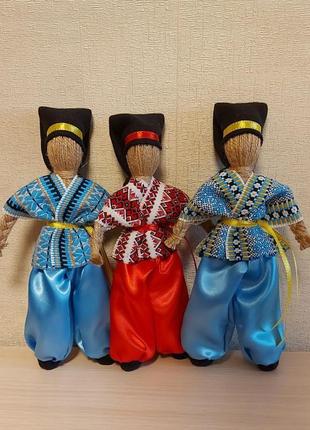 Козак, кукла-мотанка, подарок. украинские сувениры. handmade.2 фото