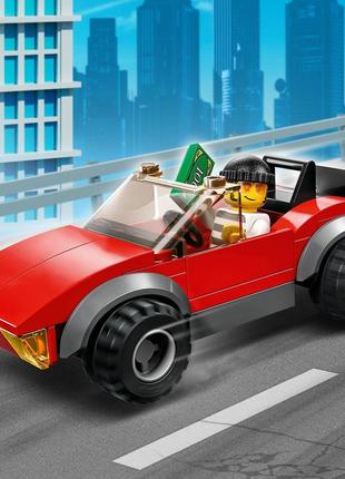 Лего сити lego city погоня на полицейском мотоцикле [60392](59 деталей) brickslife5 фото