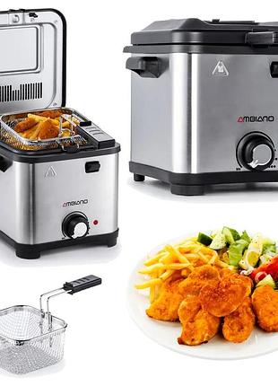 Фритюрница ambiano 1,5 л, 900 вт германия