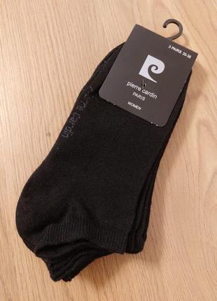 Комплект брендовые короткие носки 3 пары1 фото